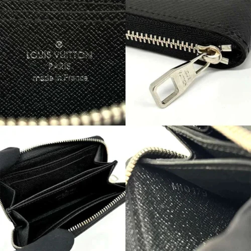 Louis Vuitton Vintage Pre-owned Canvas wallets Black Heren