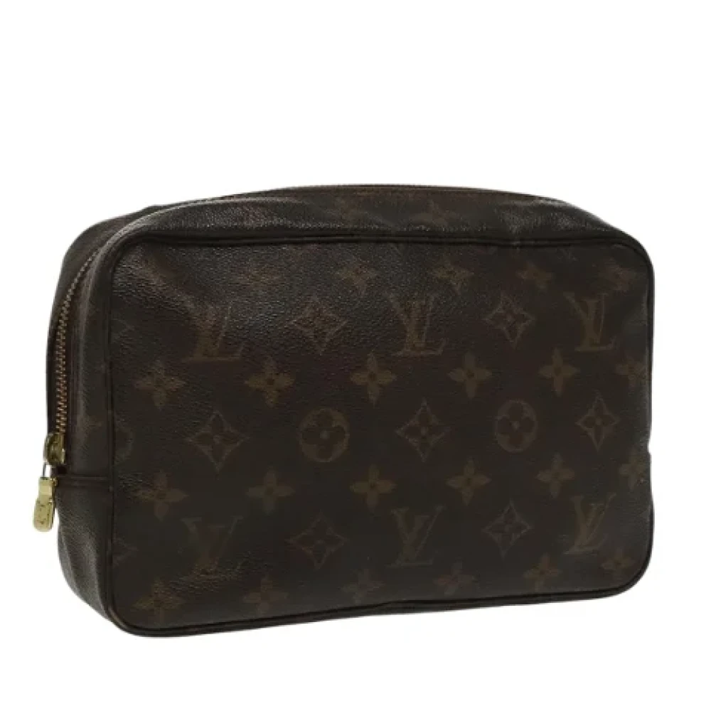 Louis Vuitton Vintage Pre-owned Canvas clutches Brown Dames
