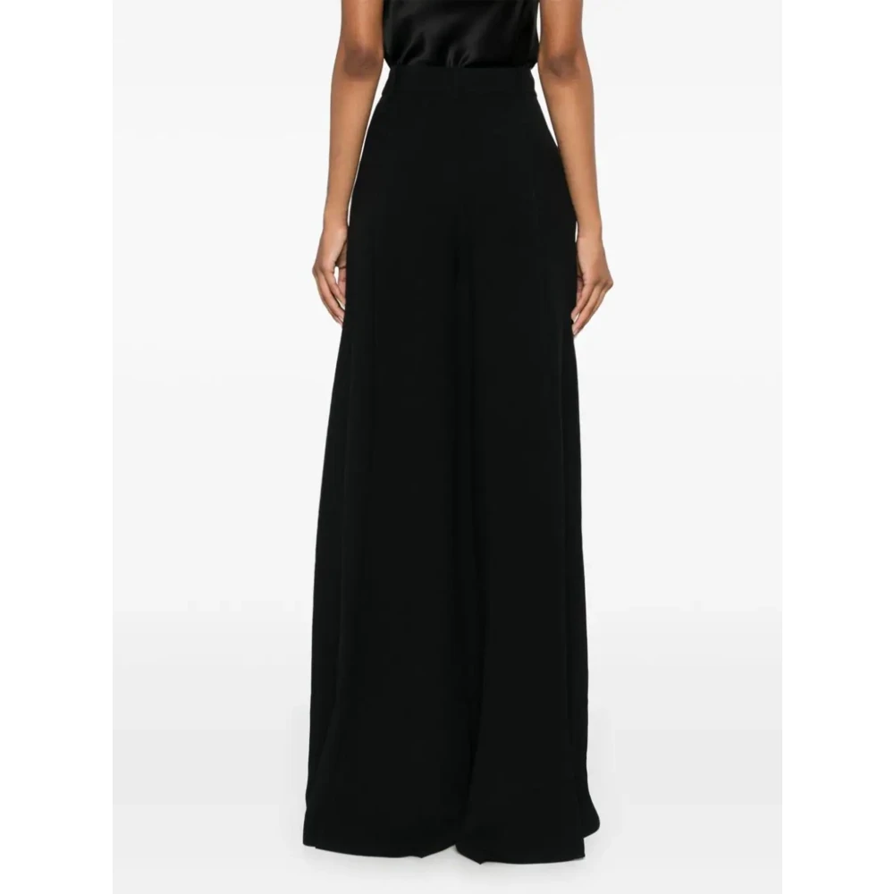 Ermanno Scervino Zwarte Flared Palazzo Rok Black Dames