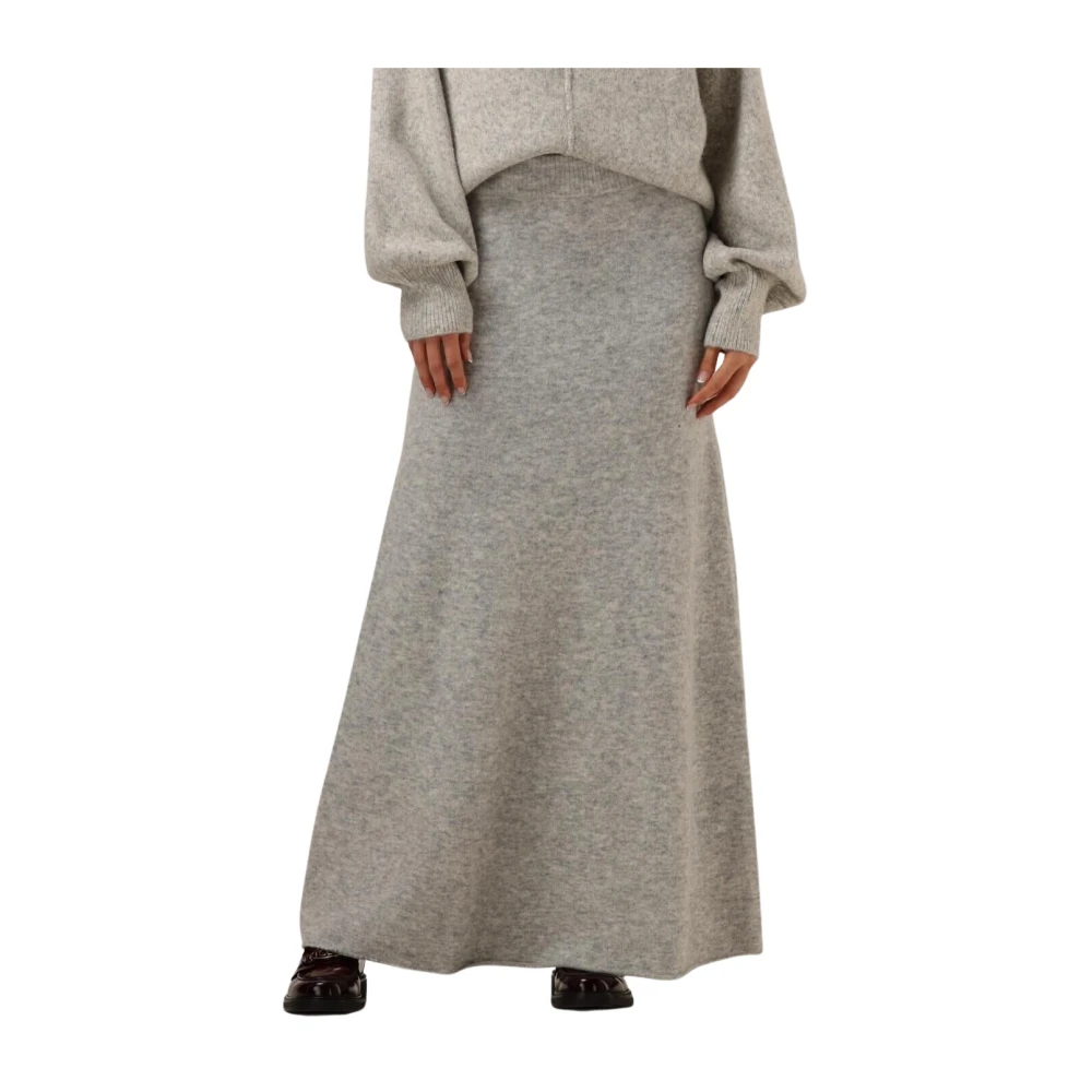 Aimée the Label Carlaa Dames Rokken Lichtgrijs Gray Dames