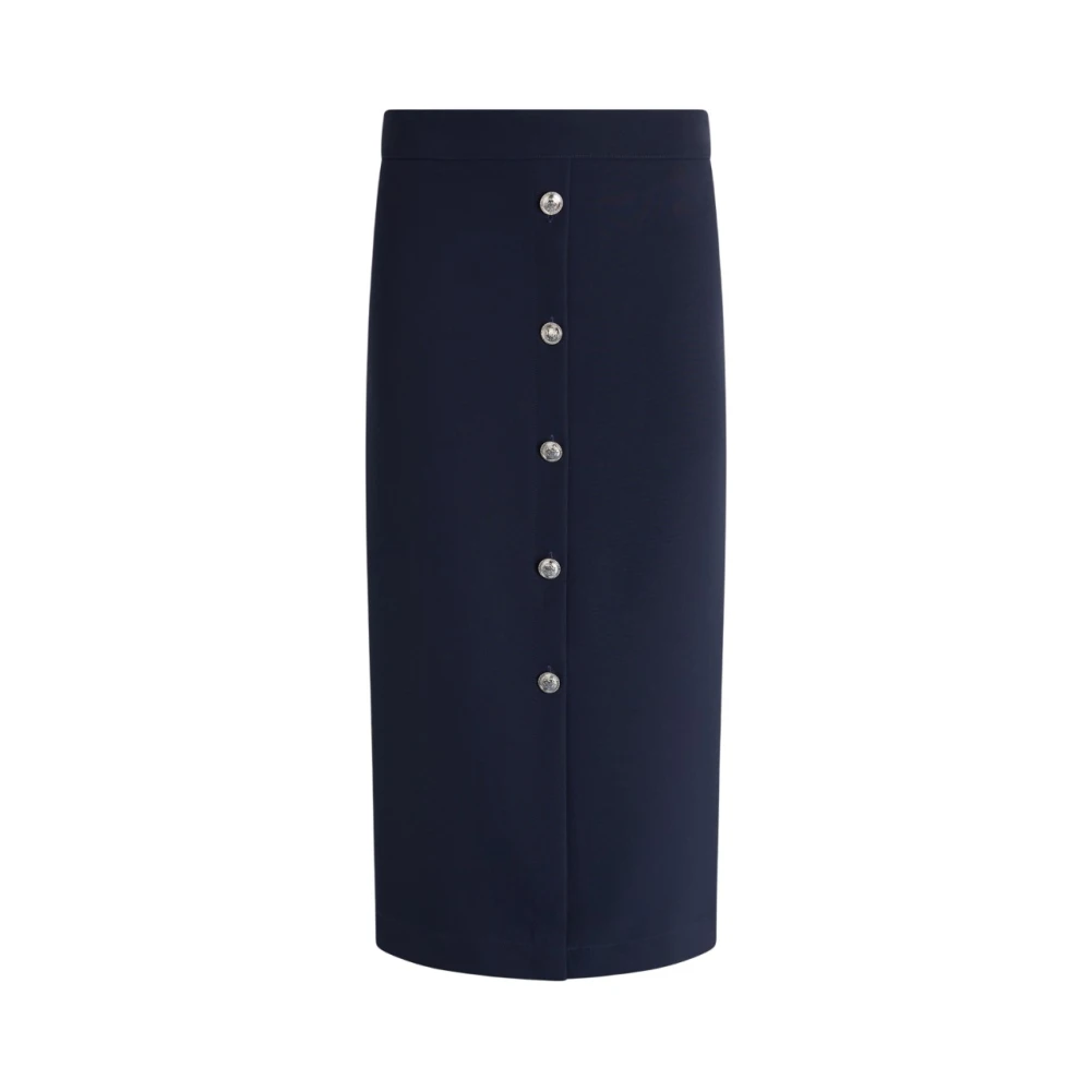 Liu Jo Women's Blue Midi Skirts, 2XS, Skirts Regular Fit