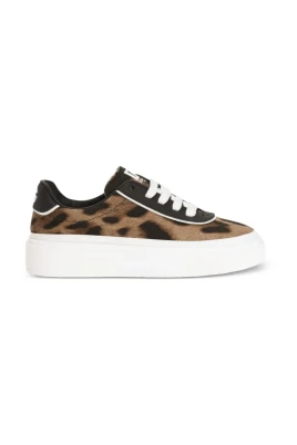 Leo-print Drill Sneakers