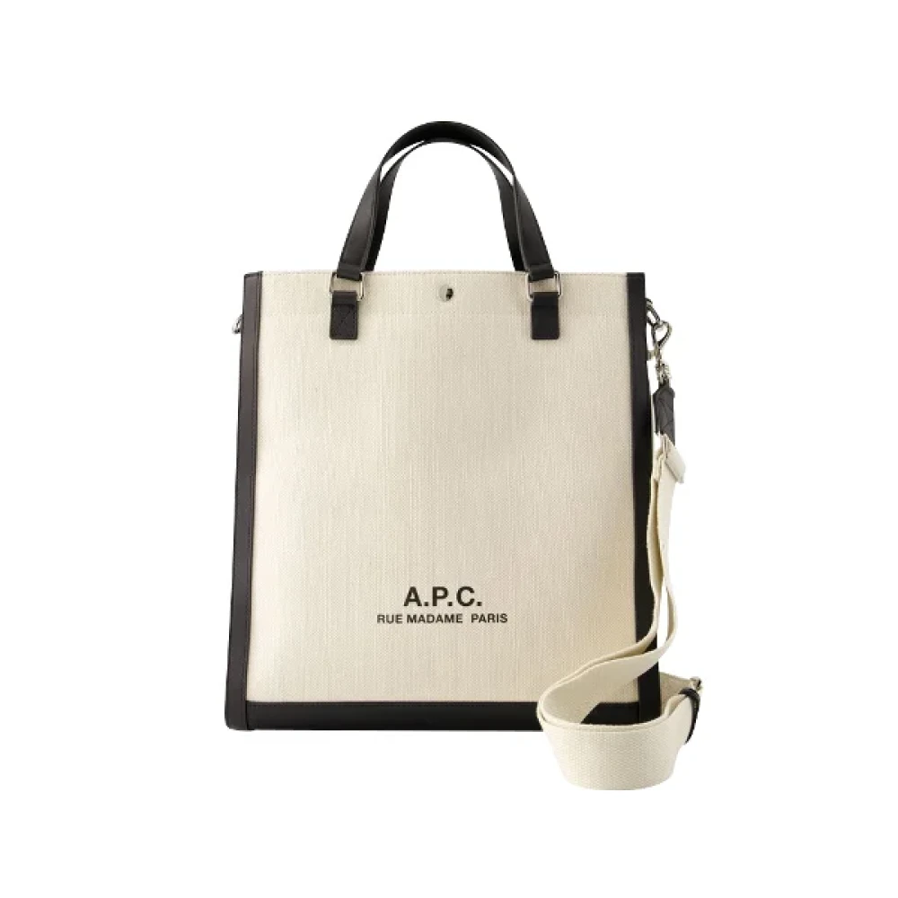 A.p.c. Cotton handbags Beige Dames
