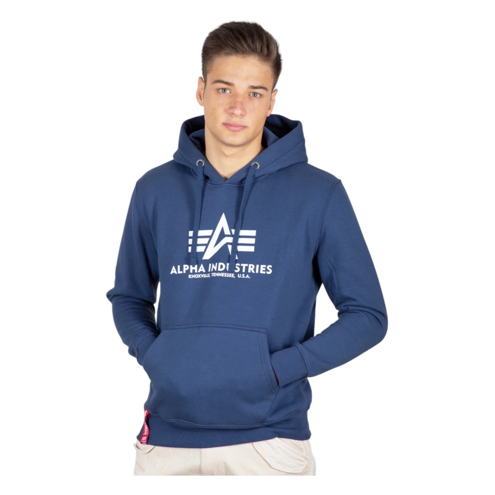 alpha industries Mannen Sweatshirts en Hoodies Regular Fit Blue Heren
