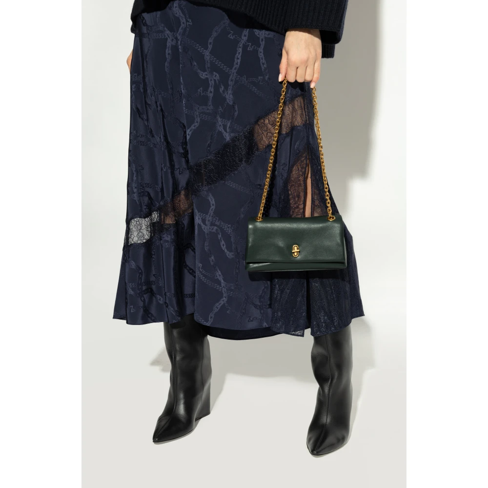 Marc Jacobs Portemonnee aan een ketting The Dual Green Dames