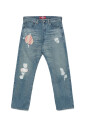 indigo-bleu-classique-jeans-a-boutons