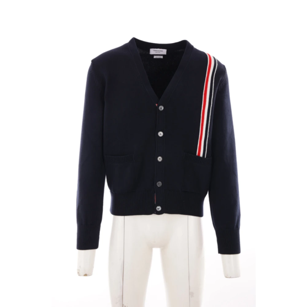 Thom Browne Cardigans Blue Heren