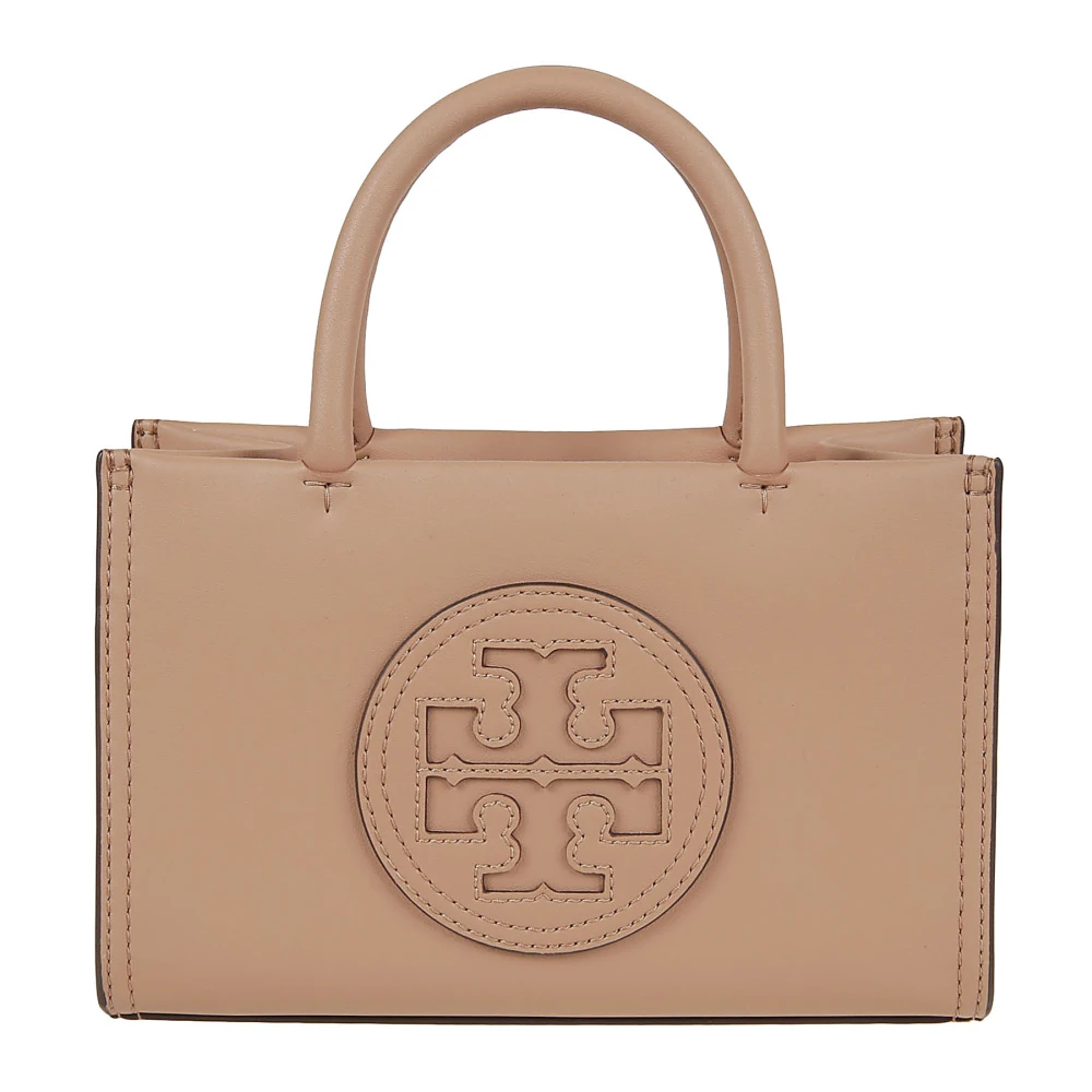 TORY BURCH Stijlvolle Mini Tote Tas Nude Neutrals Beige Dames