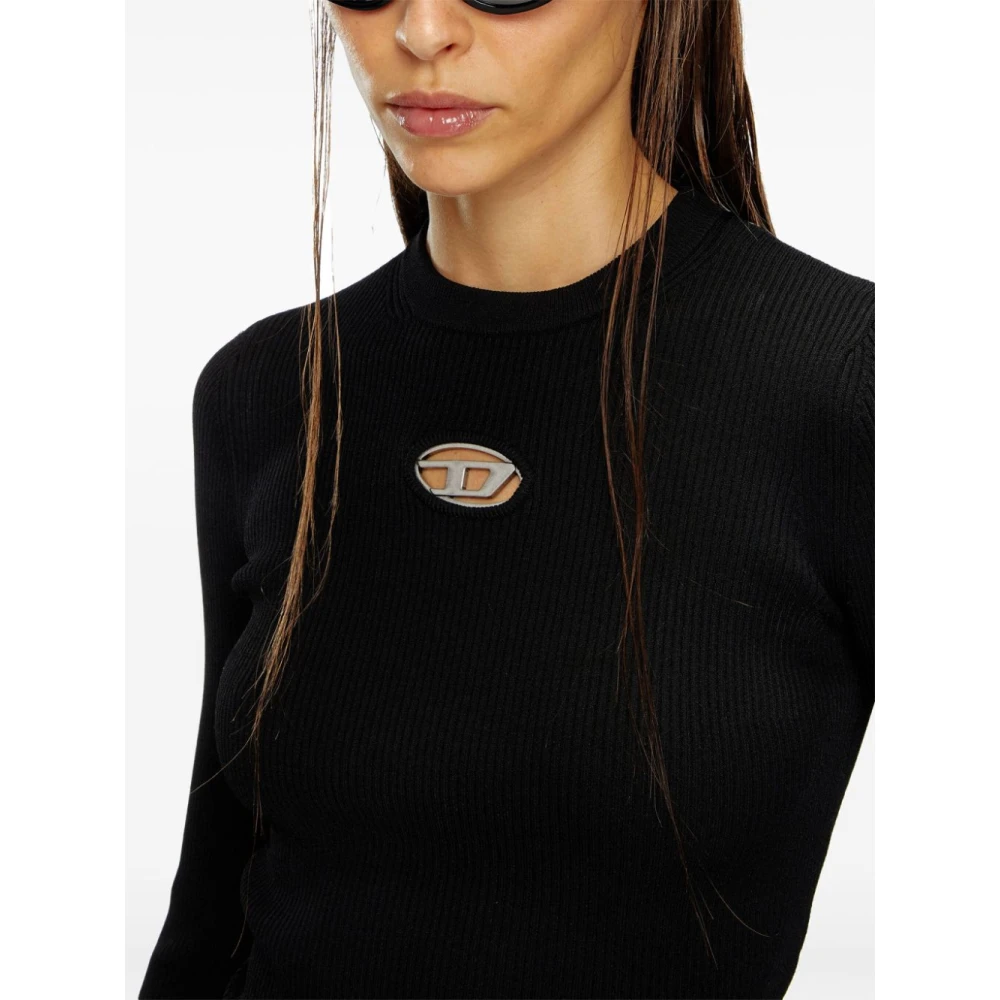 Diesel Stijlvolle Pullover Sweater Black Dames