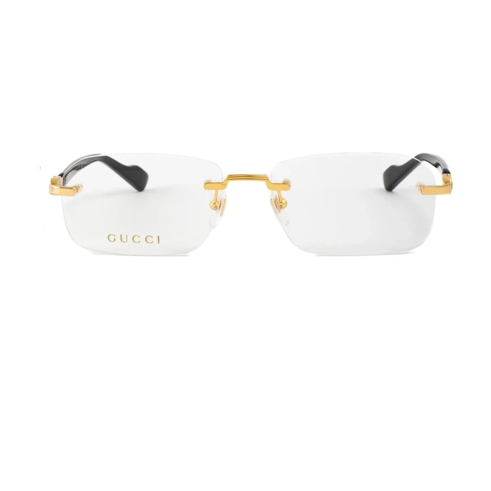Gucci Vintage-geïnspireerde stadsbrillen Yellow Unisex