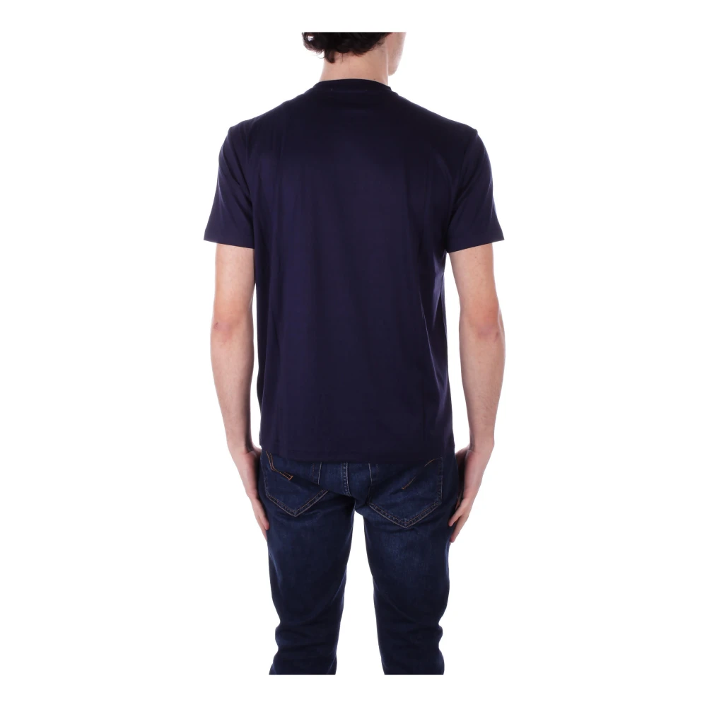 John Richmond Logo Front T-shirts en Polo's Blue Heren