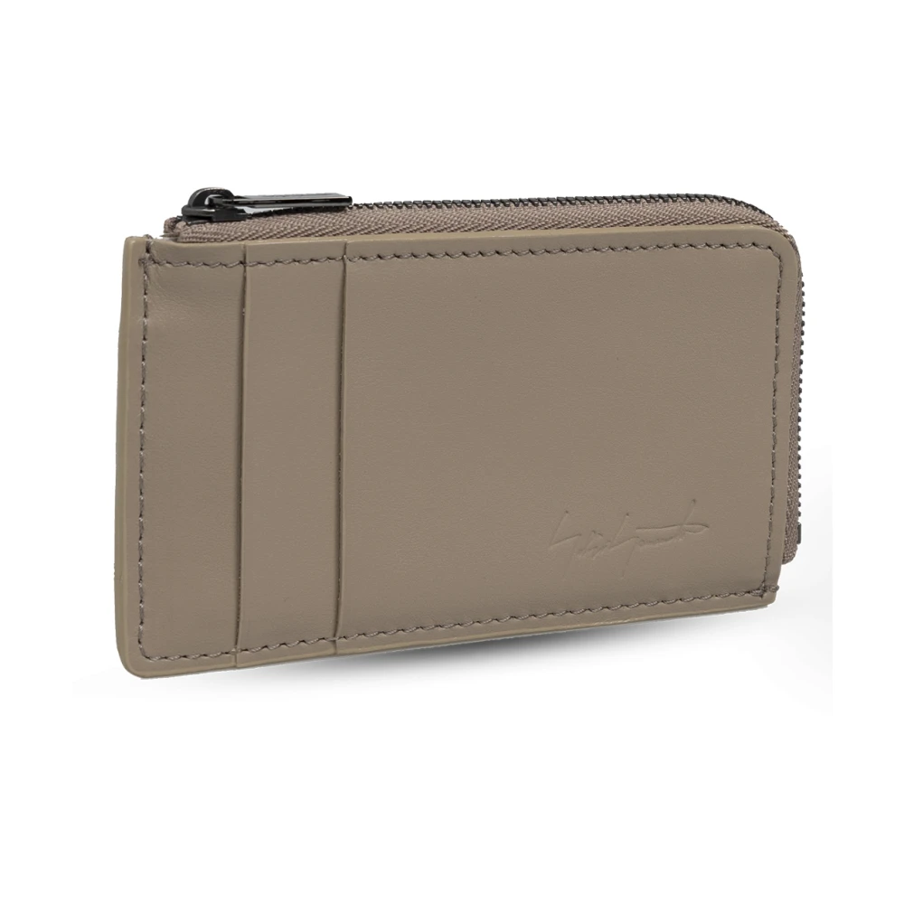 Yohji Yamamoto Kaarthouder uit de Discord-collectie Beige Unisex