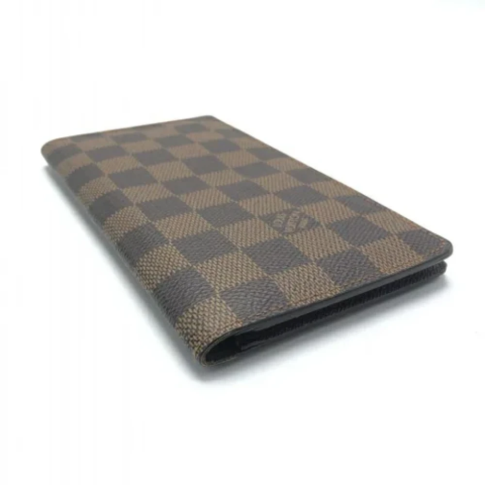 Louis Vuitton Vintage Pre-owned Canvas wallets Brown Dames