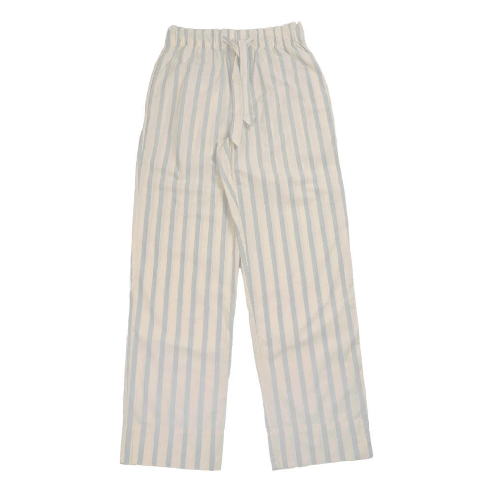 Tekla Needle Stripes Pyjamabroek Beige Heren