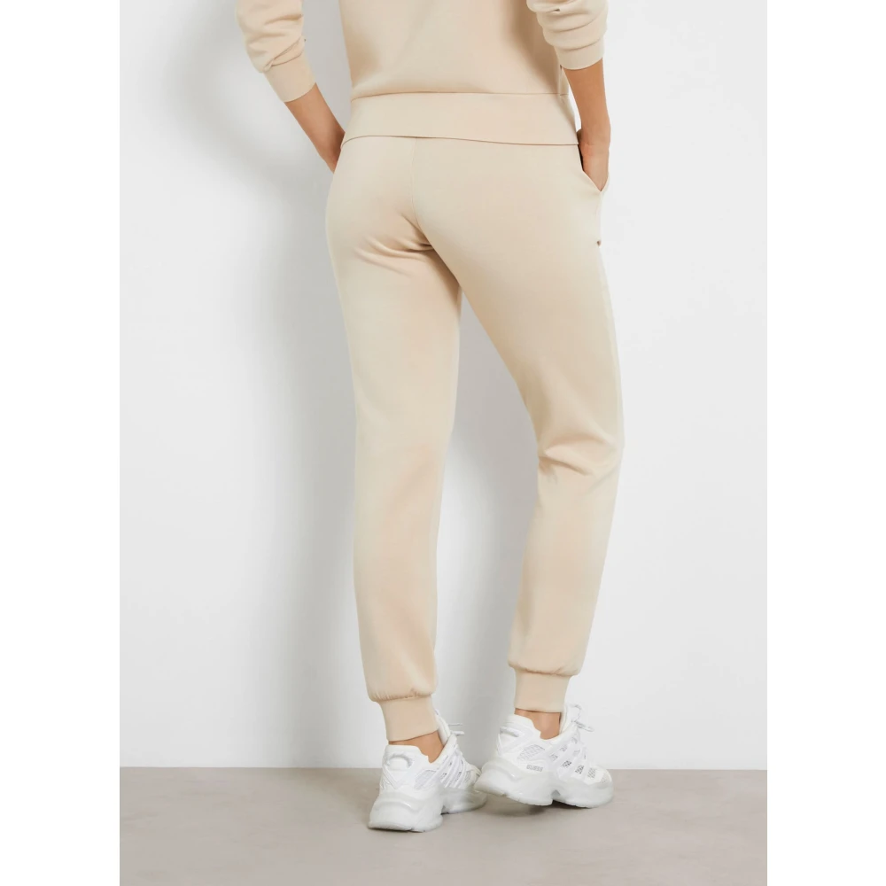 Guess Neopreen Manchet Broek Beige Dames