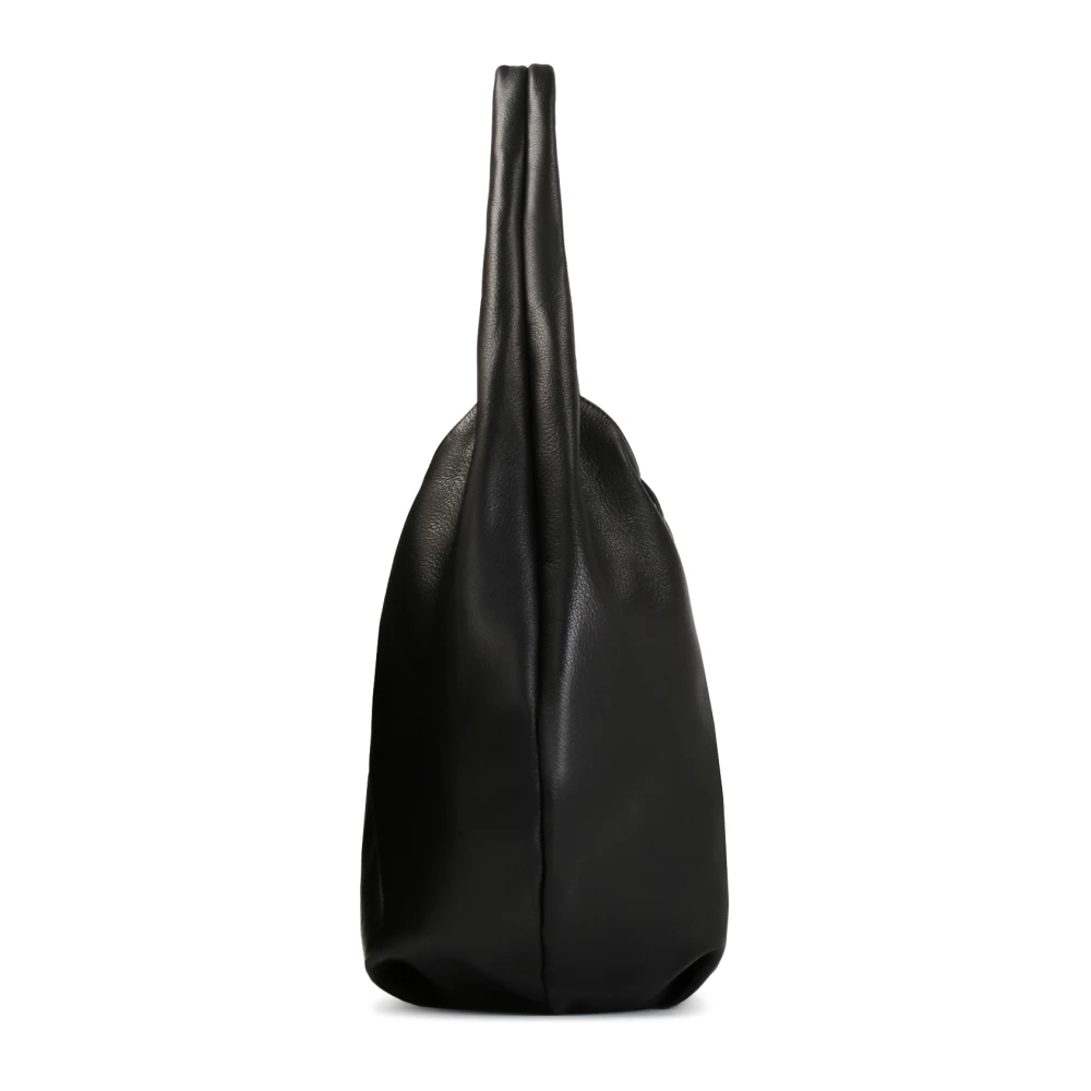 Kazar Studio Zwarte leren tas met schouderband Black Dames