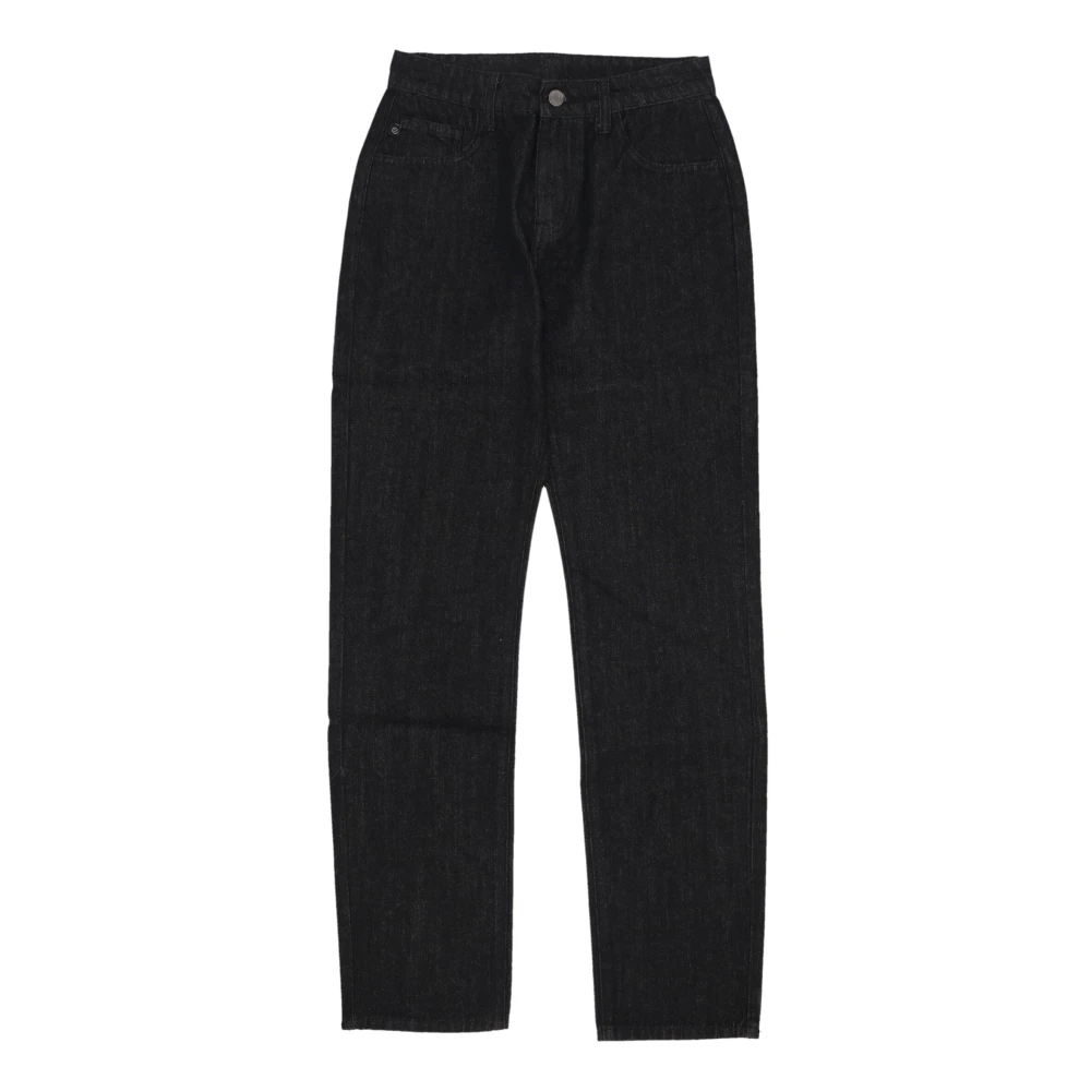 Dolly Noire Zwarte Denim 5-Pocket Jeans Black Heren