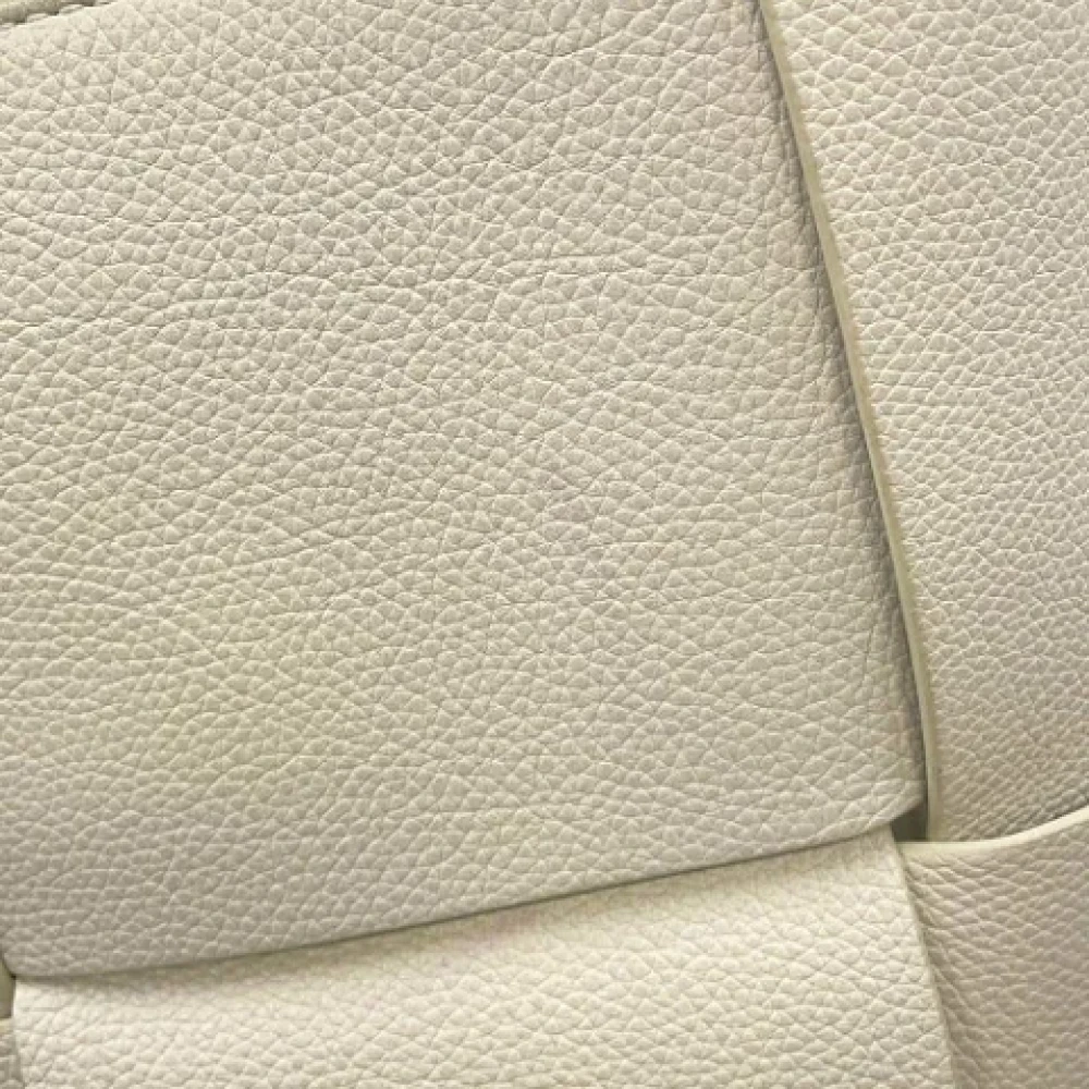 Bottega Veneta Vintage Pre-owned Leather handbags White Dames