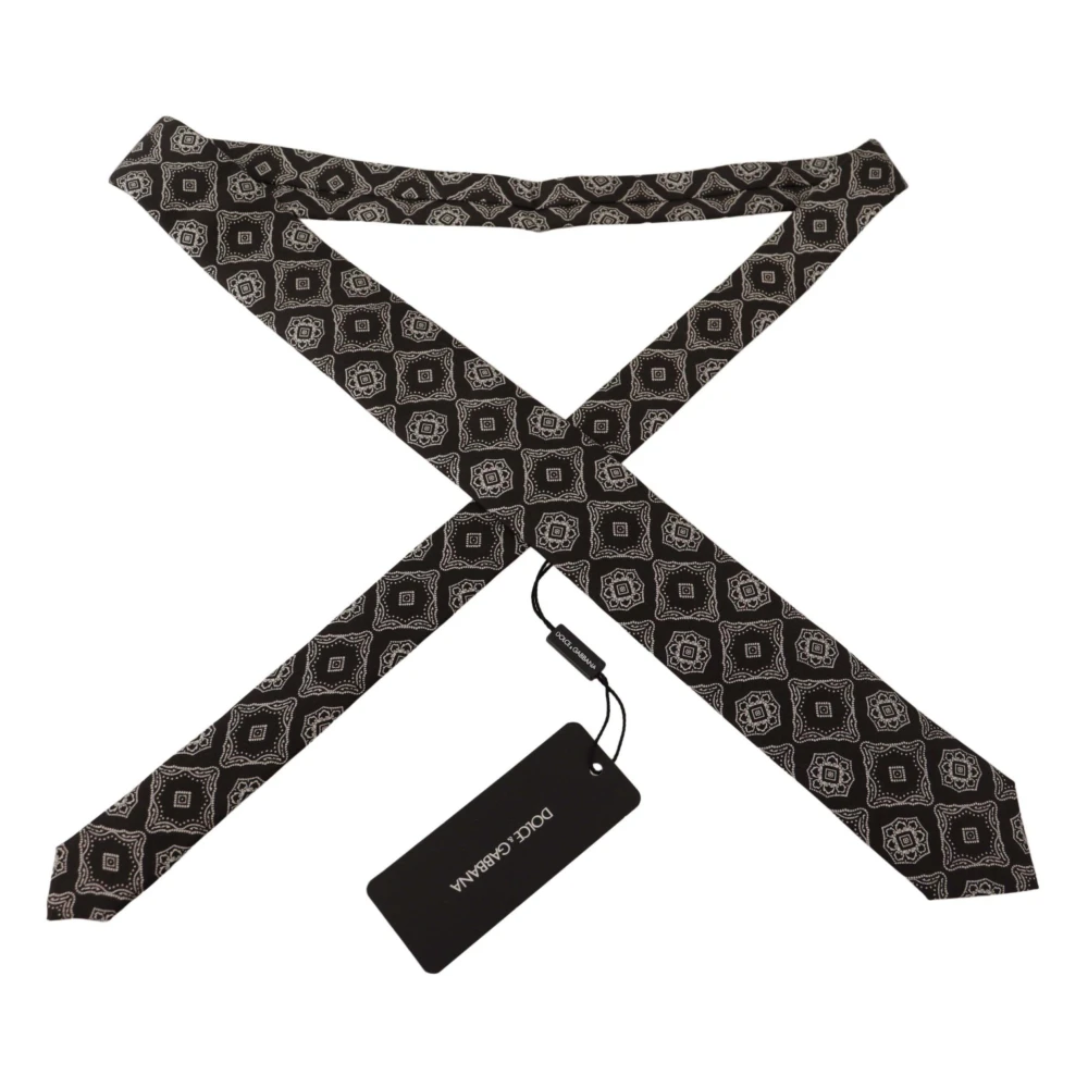 Dolce & Gabbana Professionele Klassieke Stropdassen Black Heren