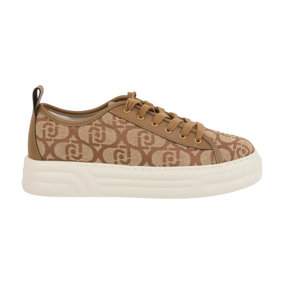 Liu Jo Ivory Sneakers Dames Schoenen Bruin