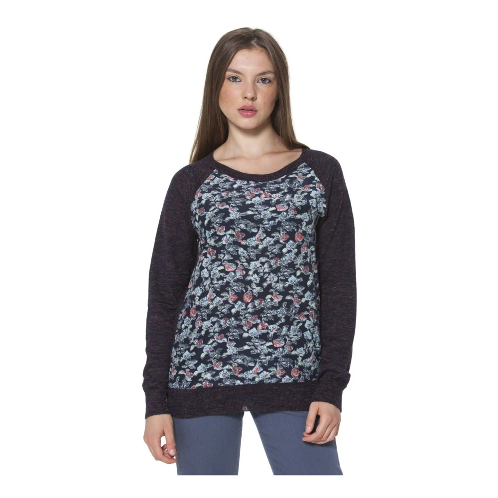 Fred Perry Multicolor Trui met Lange Mouwen en Ronde Hals Multicolor Dames