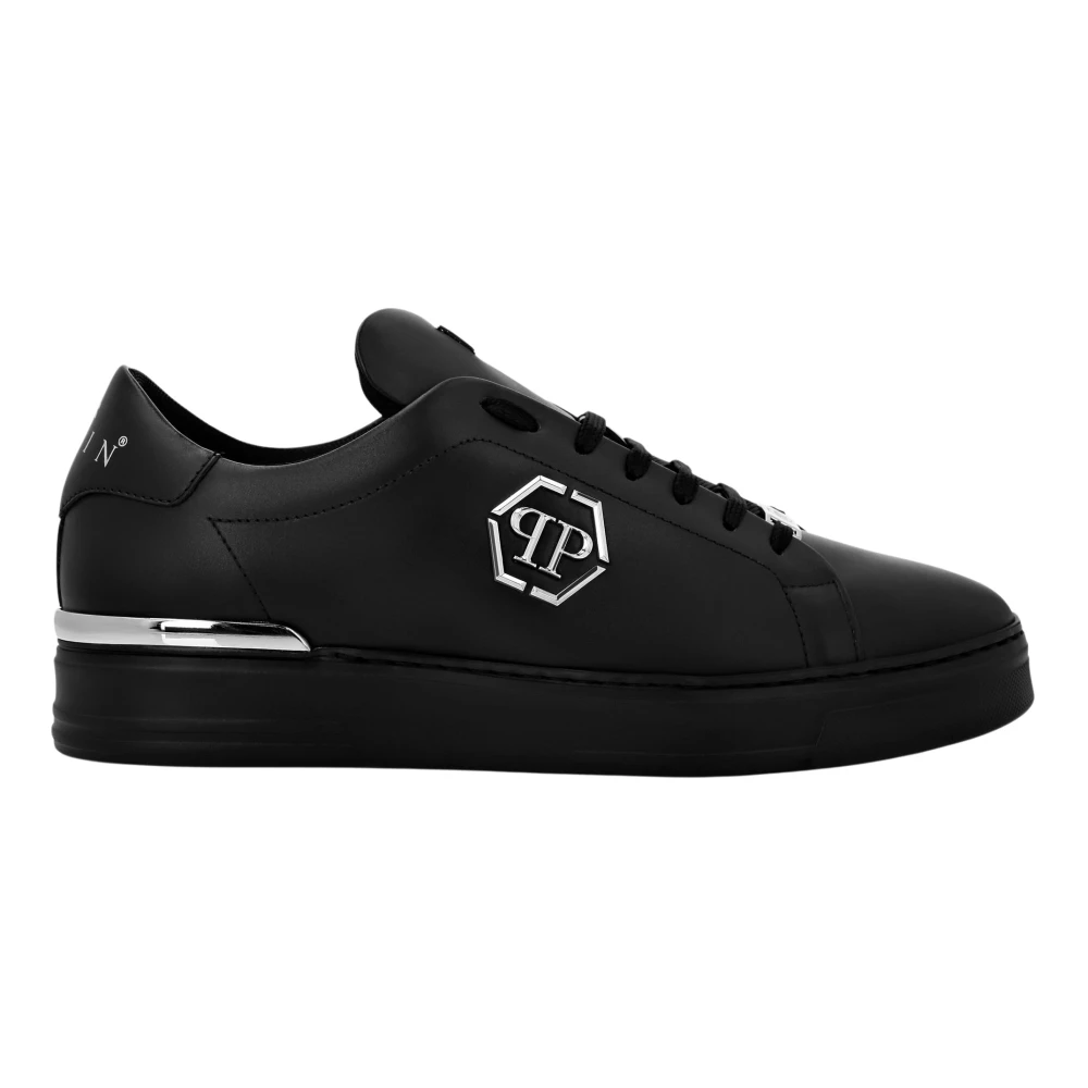 Philipp Plein Low-Top Sneaker Hexagon unisex Schoenen Zwart