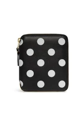 Polka Dot Läder Plånbok