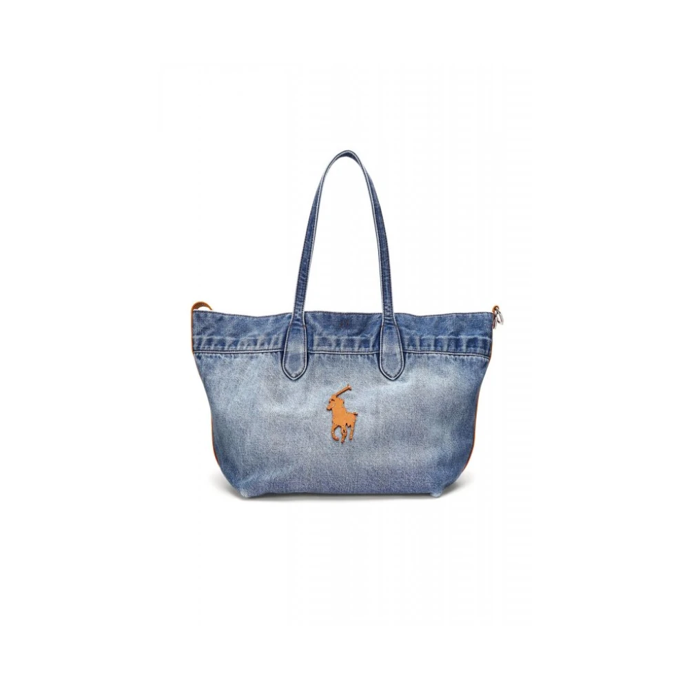 Ralph Lauren Donna Blu Borse, Taglia Unica, New,
