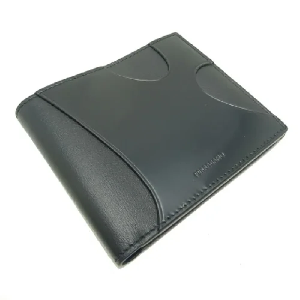 Salvatore Ferragamo Pre-owned Leather wallets Black Dames