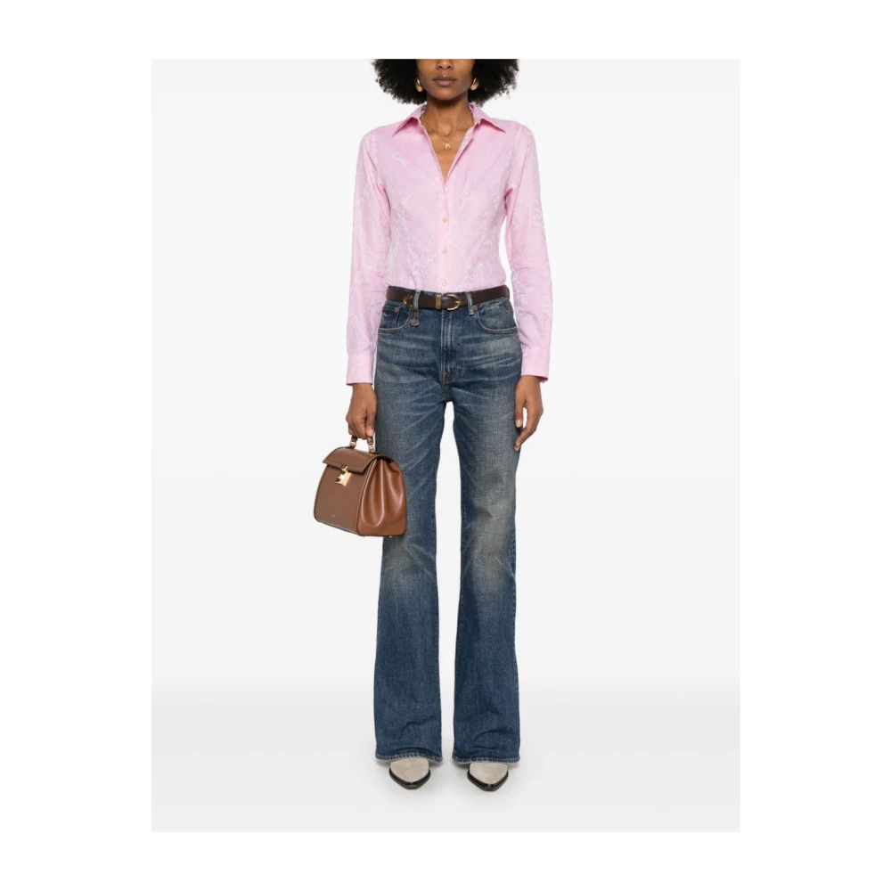 ETRO Roze Shirt voor Vrouwen Elegante Stijl Pink Dames