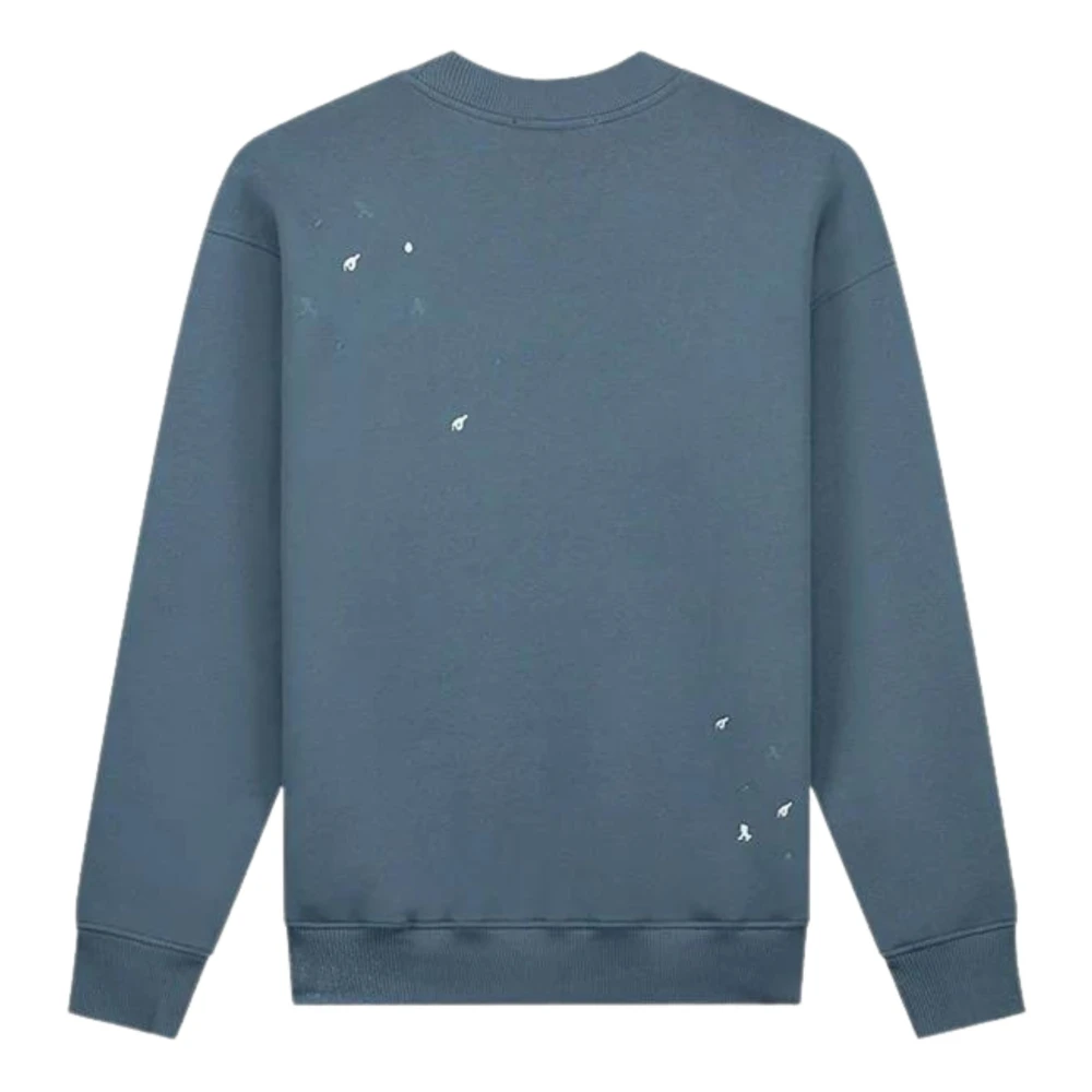 Malelions Blauwe Trui Mm1-Aw24-17 Herenlions Blue Heren