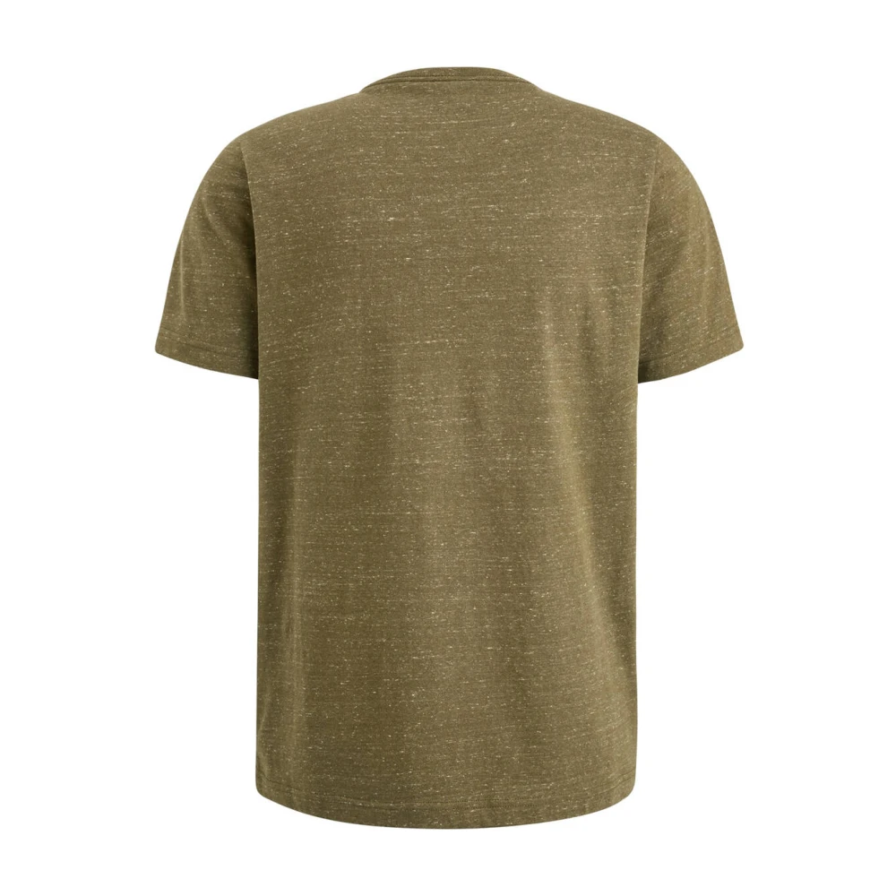 PME Legend Gemêleerd Jersey Korte Mouw T-shirt Brown Heren