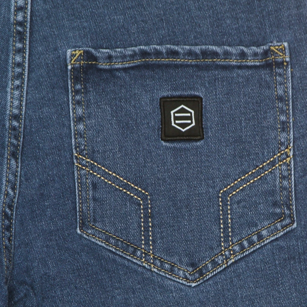 Dolly Noire Lichtblauwe Denim 5-Pocket Jeans Blue Heren