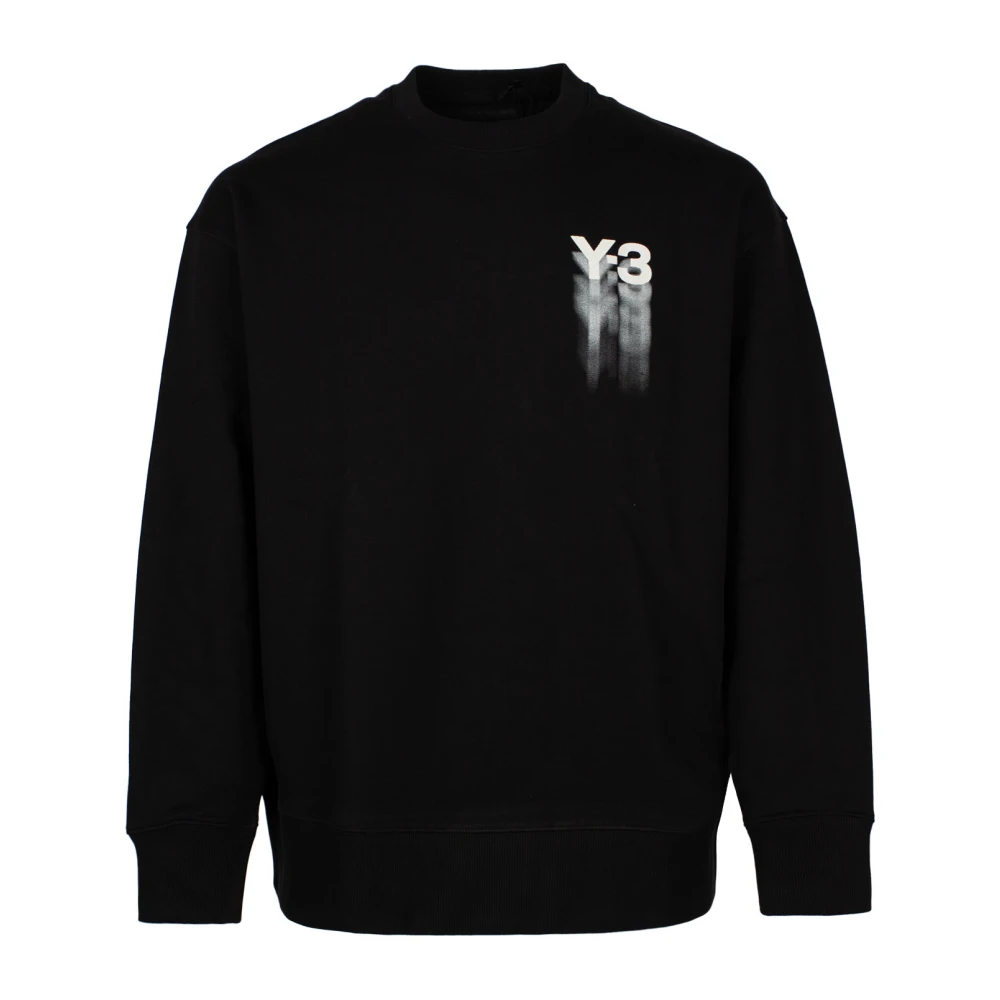 Y-3 Organisch Katoenen Sweatshirt Black