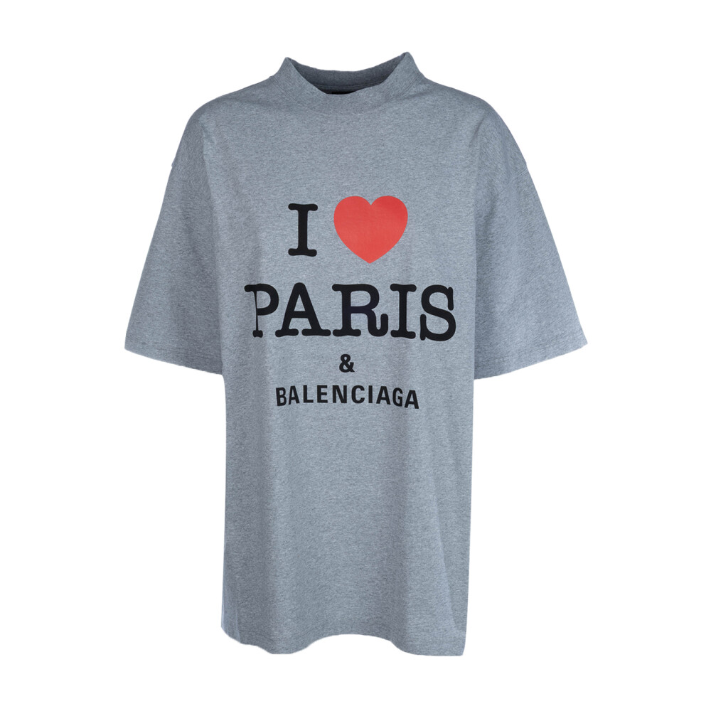 【可愛いジップ♪】BALENCIAGA Women Tops white Logo cotton T-shirt in white - Balenciaga | Mytheresa