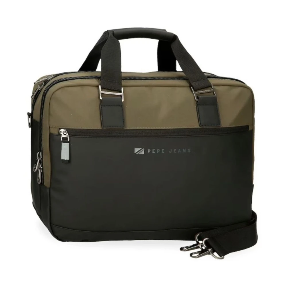 Pepe Jeans Jarvis Tablet Organizer Tas Green Unisex