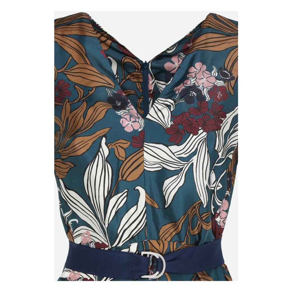 Max Mara Multicolor Patroon Jurk Multicolor Dames