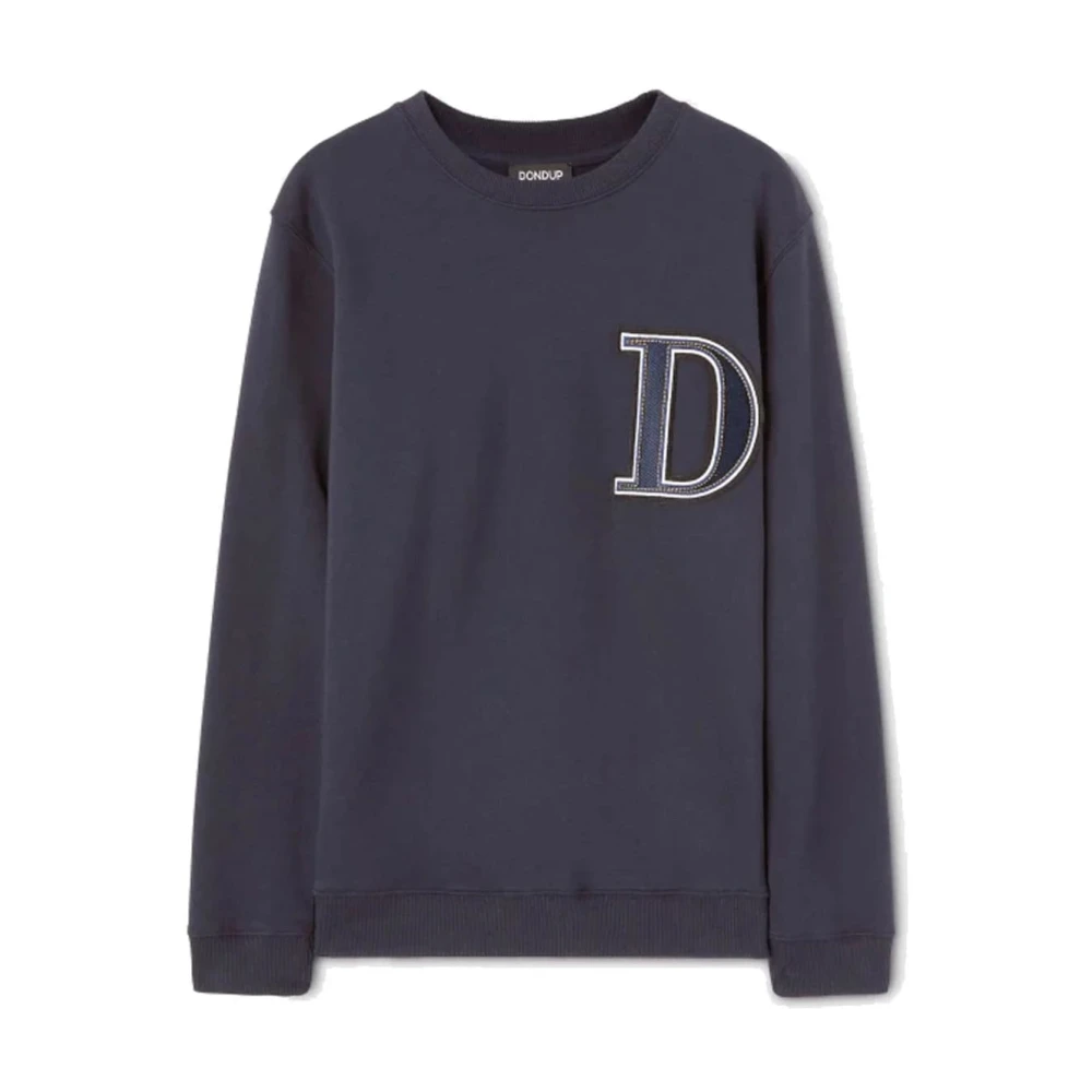 Dondup Men's Blue Sweatshirts, L, Felpa
