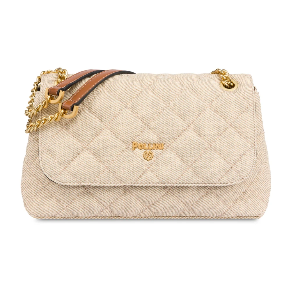 Pollini Women's Beige Cross Body Bags, One Size, Crossbody Bag
