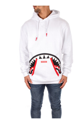 Sudadera con capucha Sprayground WALL HOOD Blanco