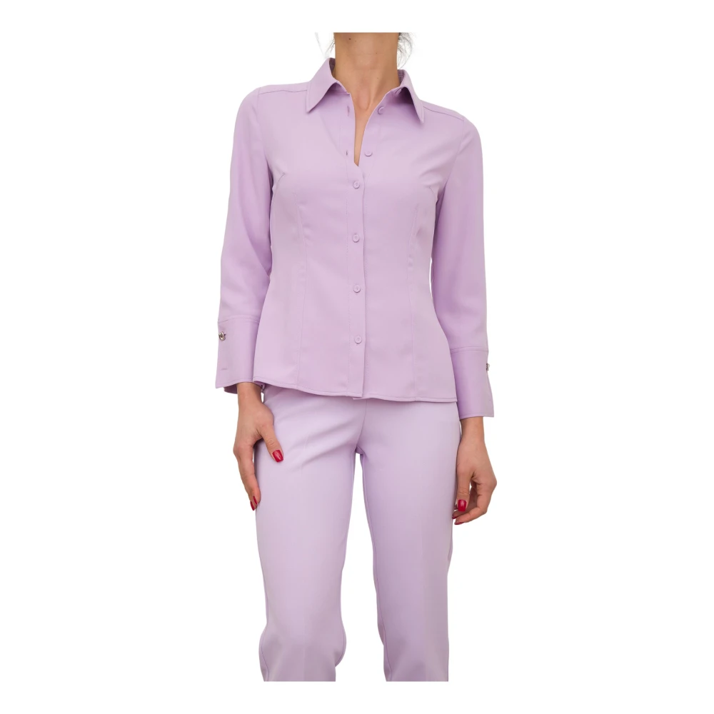 Nenette Shirts Purple Dames