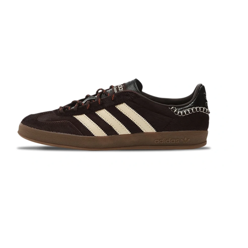 Adidas By Wales Bonner Unisex Marrone - Gazelle Pony Sneakers, Size: Uk - 05.5 - Immagine 3