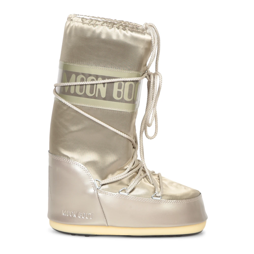 Moon Boot Damen Bronze Für 80D1401680 Icon Glance Stiefel (35/38), Flach, Keine, Lässig, Schnee - Bild 4