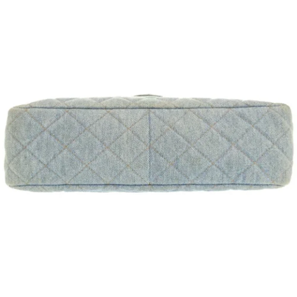 Chanel Vintage Pre-owned Fabric chanel-bags Blue Dames