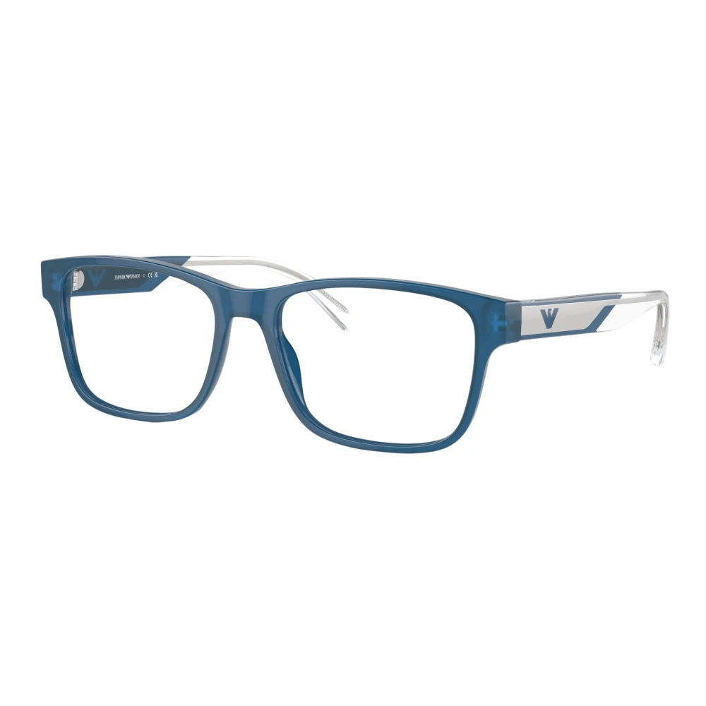 Emporio Armani Blauwe Brillen Monturen Zonnebril Blue Unisex