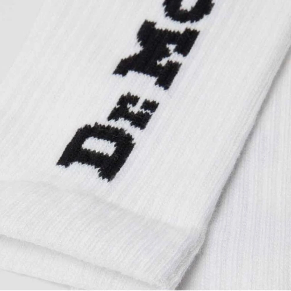Dr. Martens Verticale Sokken White Heren