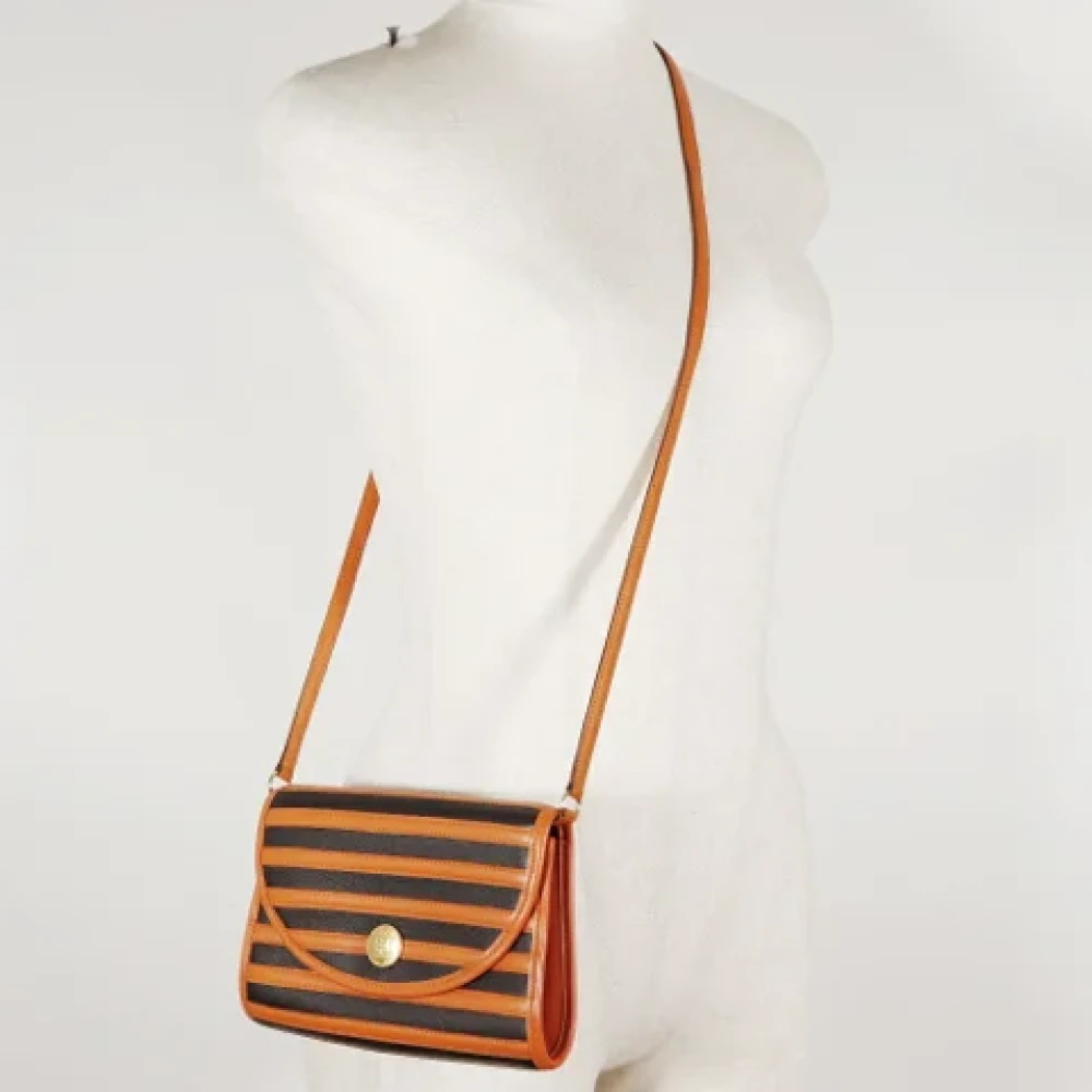 Hermès Vintage Pre-owned Leather shoulder-bags Black Dames