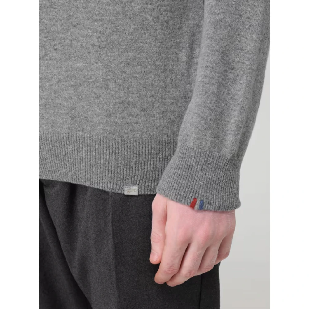 PAUL & SHARK Re-Wool Grijze Trui Gray Heren