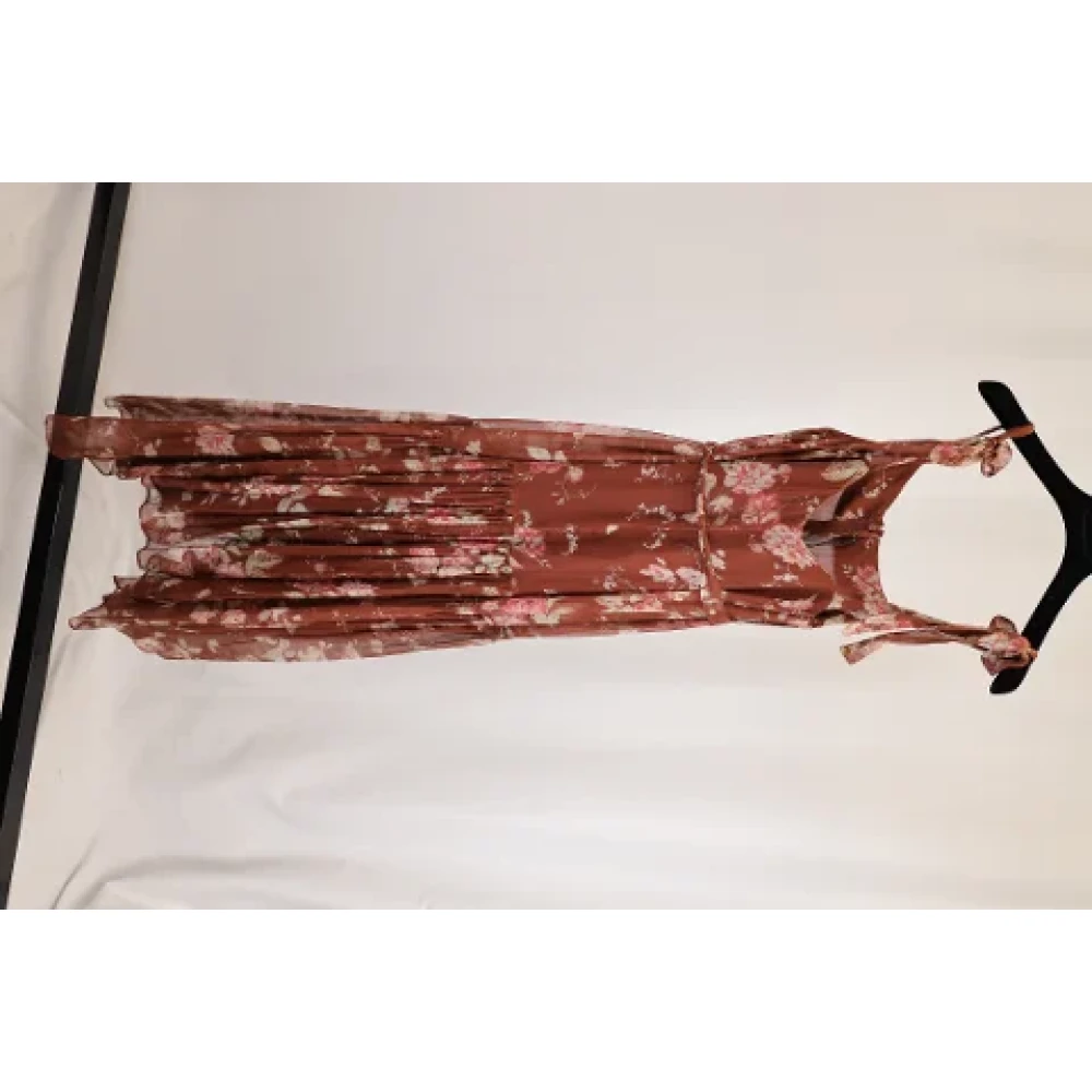 Zimmermann Fabric dresses Brown Dames