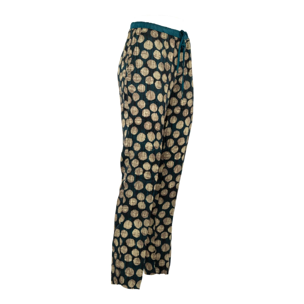 Manila Grace Sportieve Groene Damesbroek Outlet Prijs Green Dames
